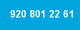 920 801 22 61